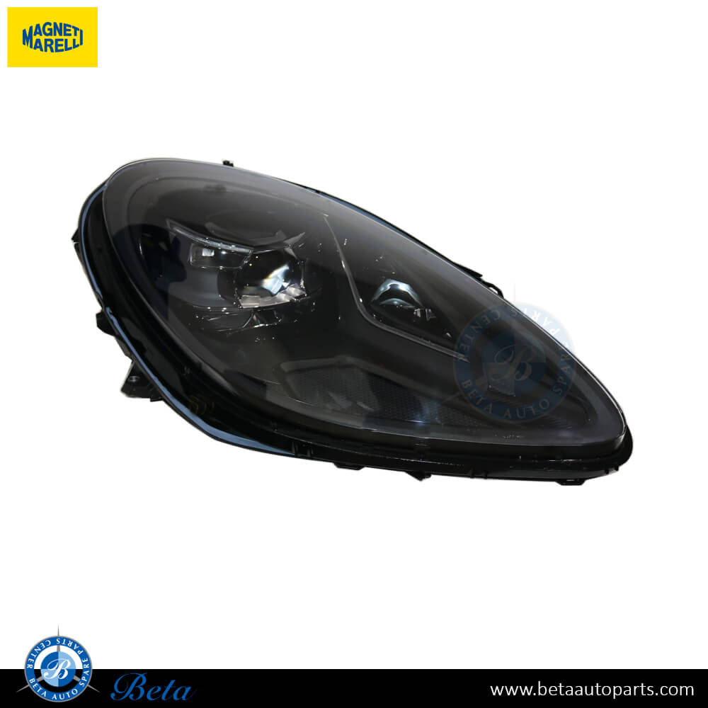 Right Side Headlamp Frame Color Black for Porsche Macan 2019-up models, Part Number 95B941080AH Right Side Headlamp Frame Color Black for Porsche Macan 2019-up models, Part Number 95B941080AH